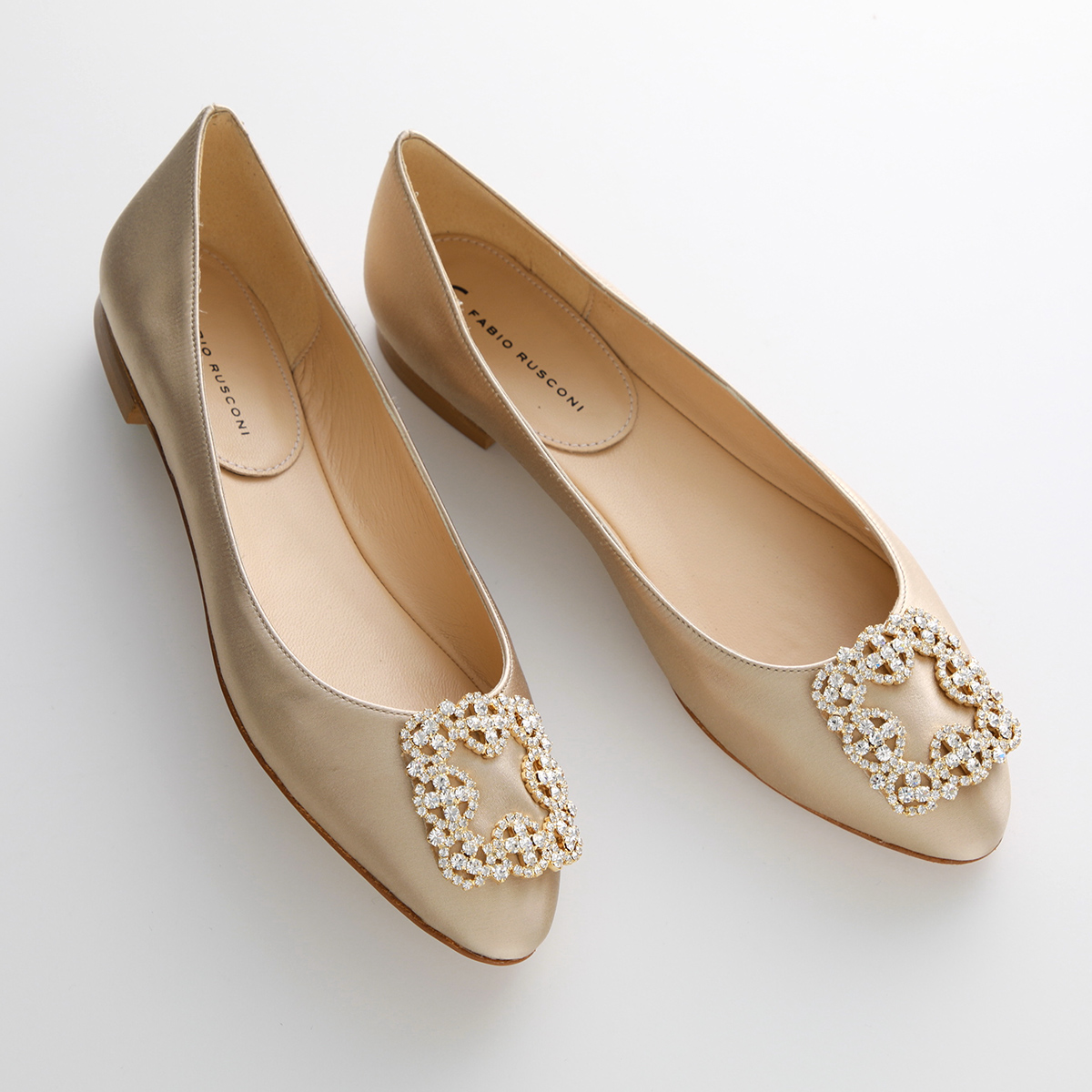 FABIO RUSCONI（ファビオルスコーニ） フラット パンプス S-6550