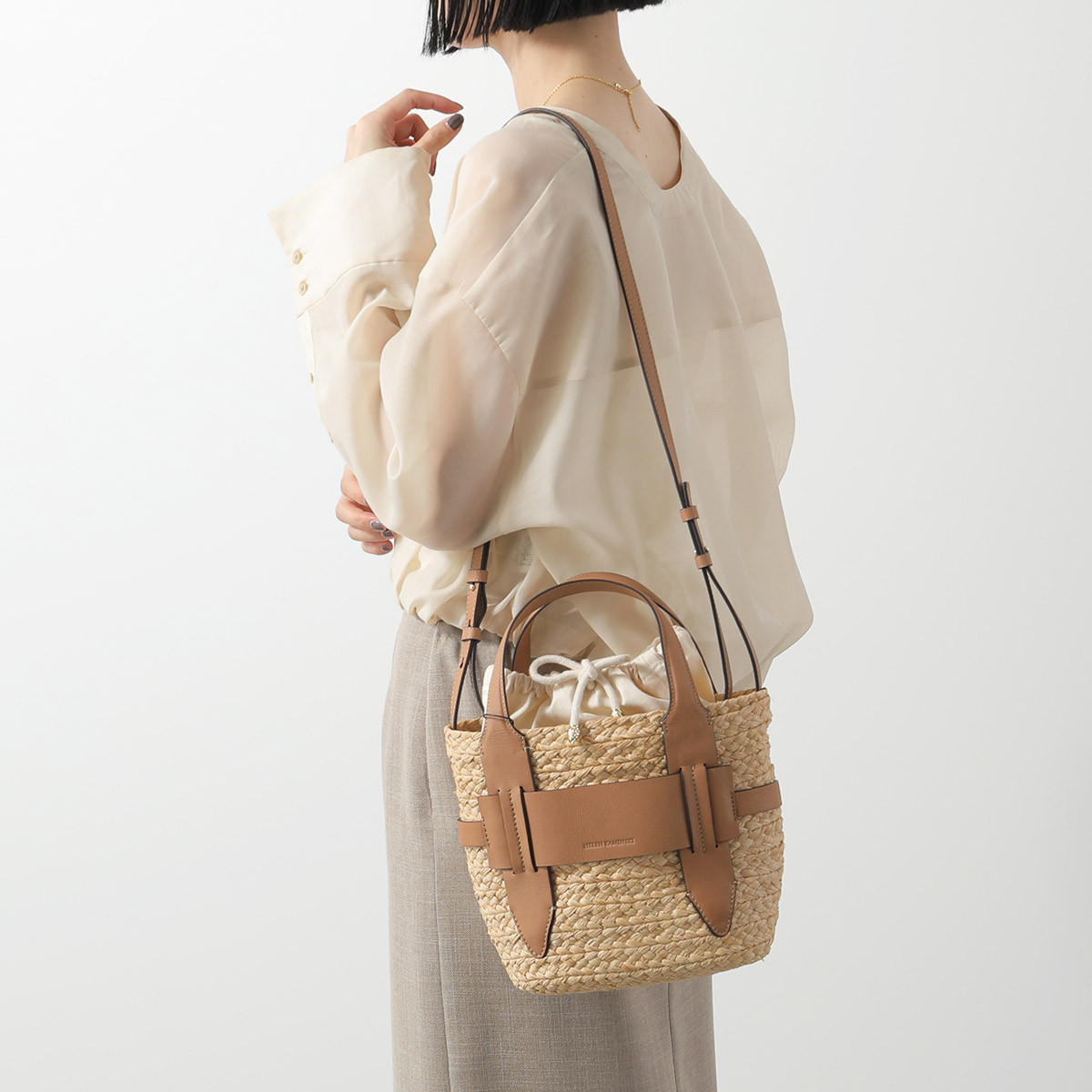 Helen Kaminski（ヘレンカミンスキー） かごバッグ LIPARI S TOTE
