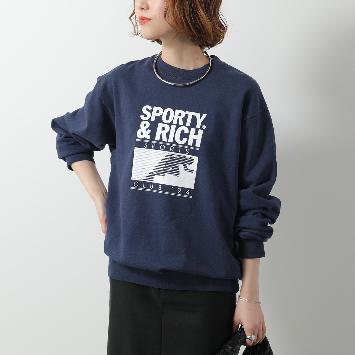 SPORTY&RICH スポーティアンドリッチ トレーナー CR885 レディース