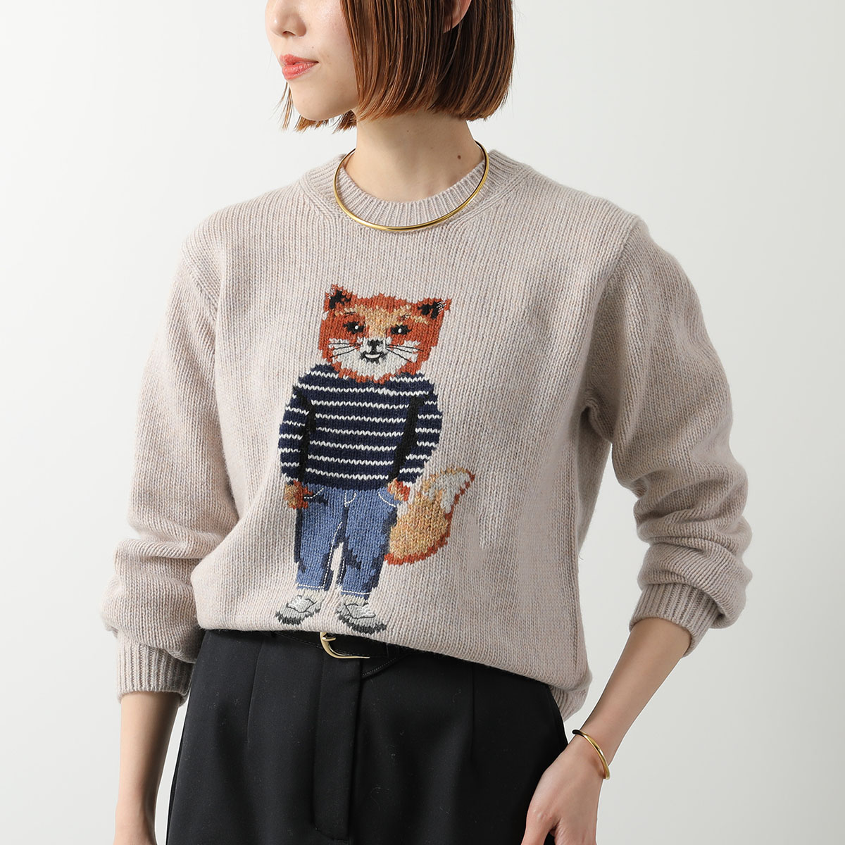 MAISON KITSUNE（メゾン キツネ） セーター PW00812KH0002 レディース