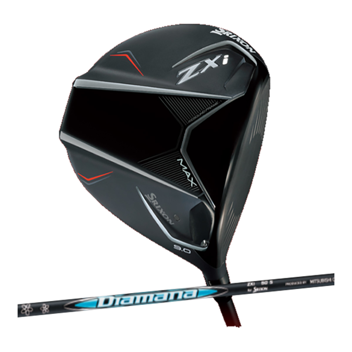 ZXi ダンロップ スリクソン MAX ドライバー Diamana 50