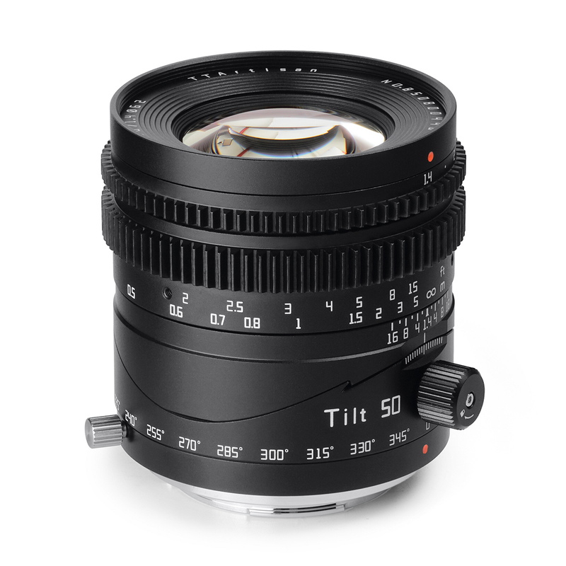 TTArtisan Tilt 50mm f/1.4 ソニーEマウント フルサイズ 単焦点レンズ