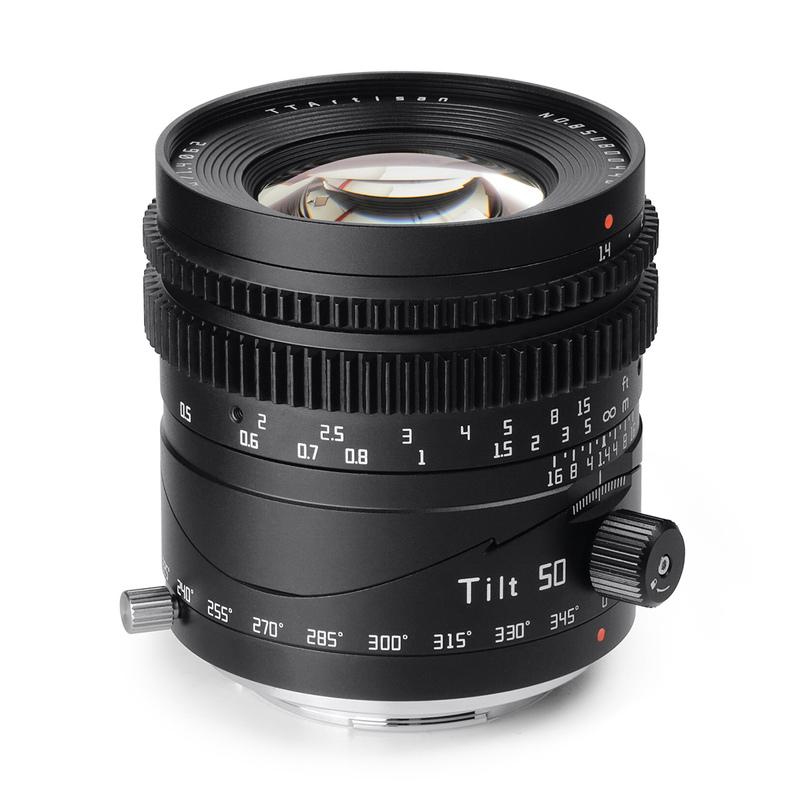 TTArtisan Tilt 50mm f/1.4 ソニーEマウント フルサイズ 単焦点レンズ