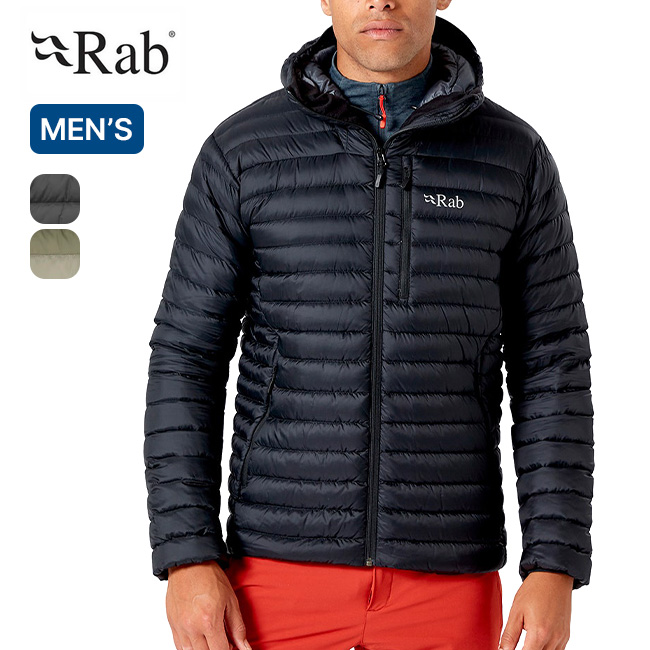 Rab（ラブ） マイクロライトアルパインジャケット メンズ QDB-12