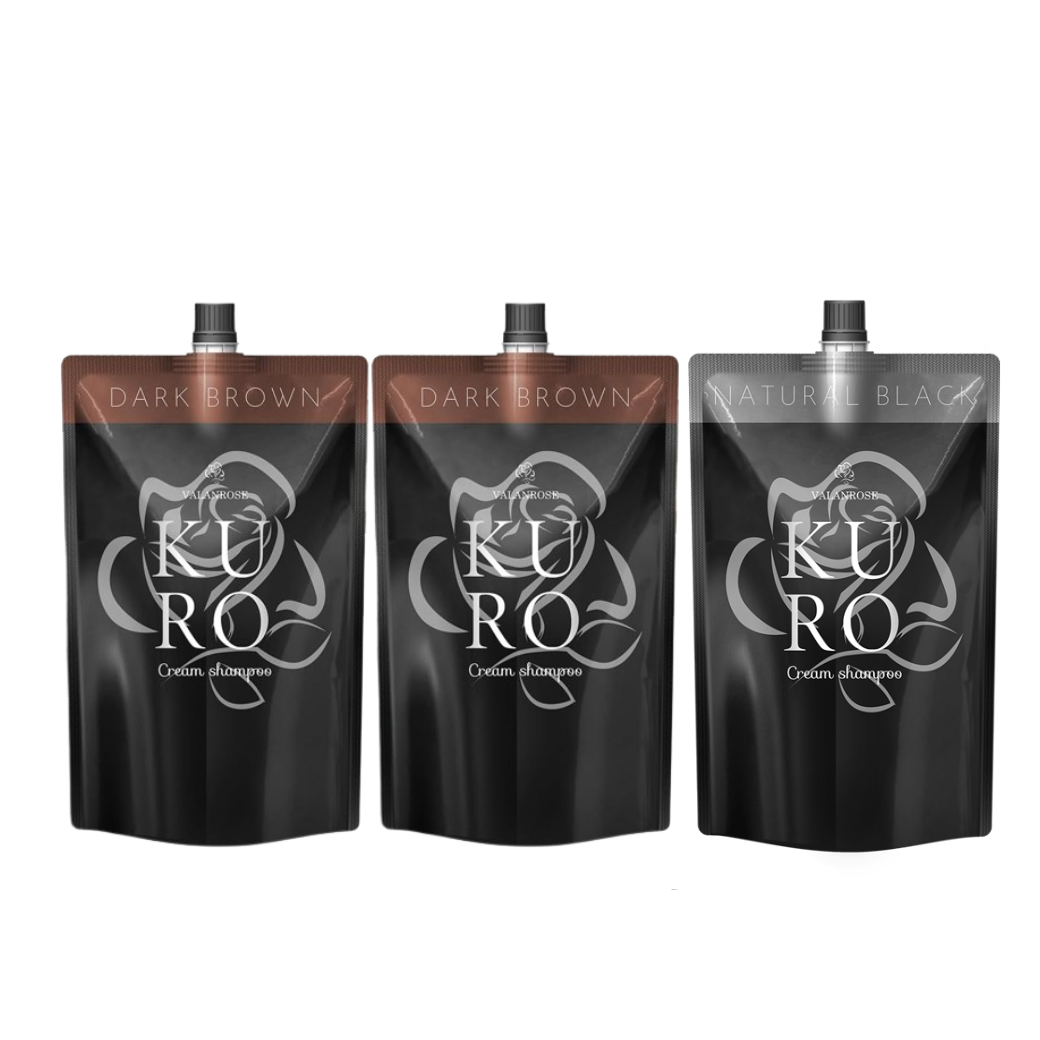VALANROSE（バランローズ） KUROクリームシャンプー 3個セット(400g×3