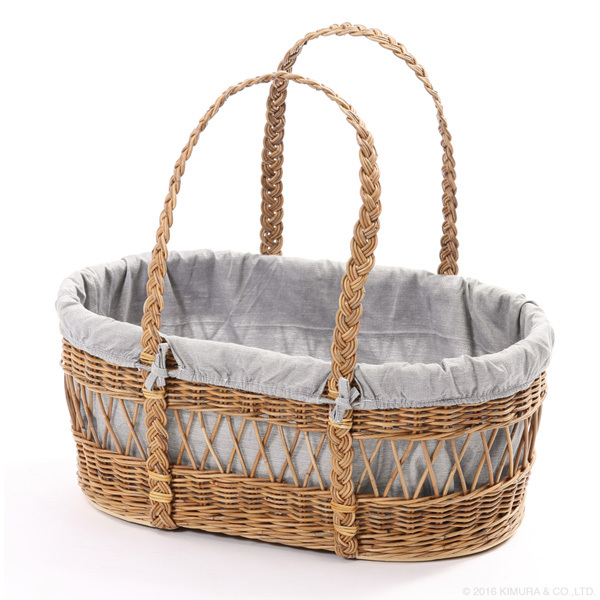 ペット カゴ バスケット ペットキャリー 手提げバスケット 手編み