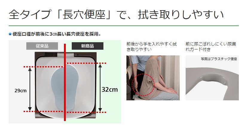 Panasonic（パナソニック） 家具調トイレ 座楽 ひじ掛けはねあげ PN