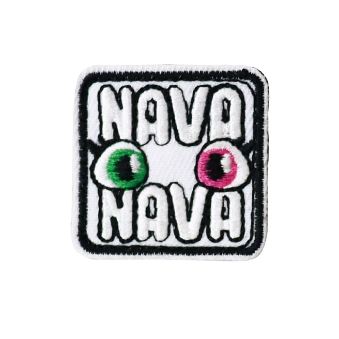 NAVANAVA（ナバナバ） 爆買 ワッペン 刺繍 スケートボード レインボー
