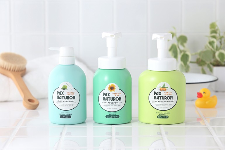 PAX NATURON パックスナチュロン 泡状ポンプ式 ボディソープ 500ml