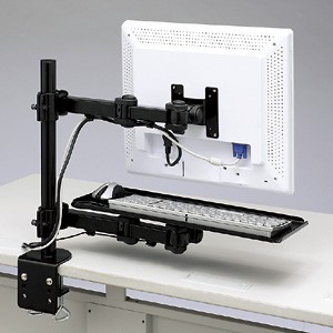 SANWA SUPPLY（サンワサプライ） モニターアーム 27インチ対応