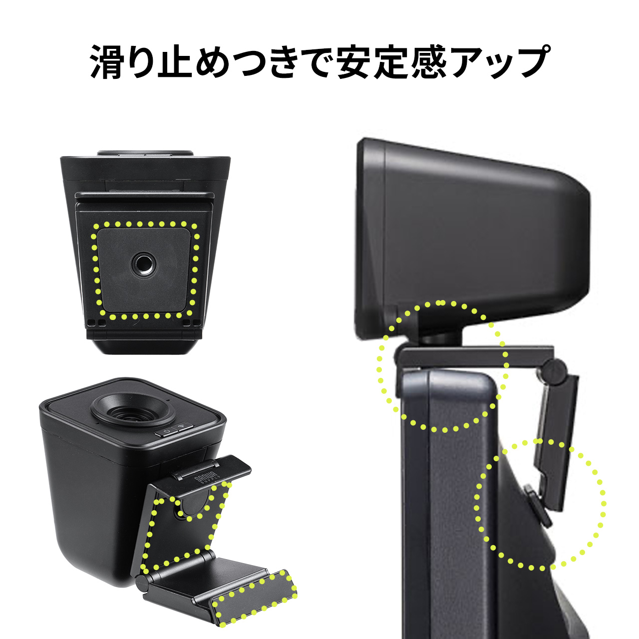 SANWA SUPPLY（サンワサプライ） WEBカメラ ワイヤレス 無線接続 広角