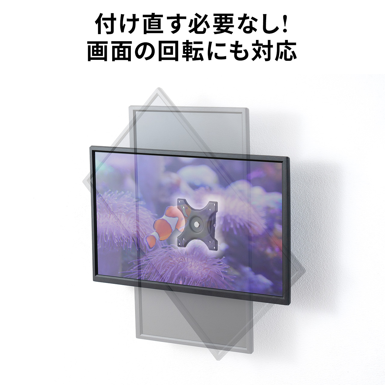 SANWA SUPPLY（サンワサプライ） モニターアーム 34インチ対応 テレビ