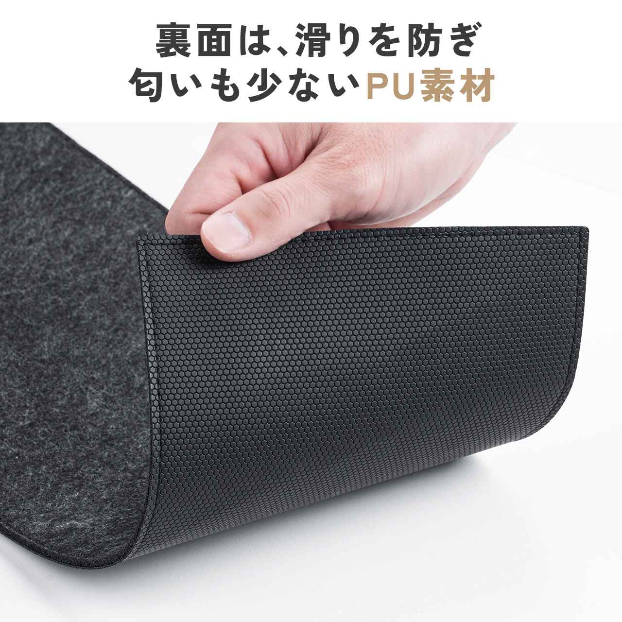 SANWA SUPPLY（サンワサプライ） デスクマット キーボードマット 静音