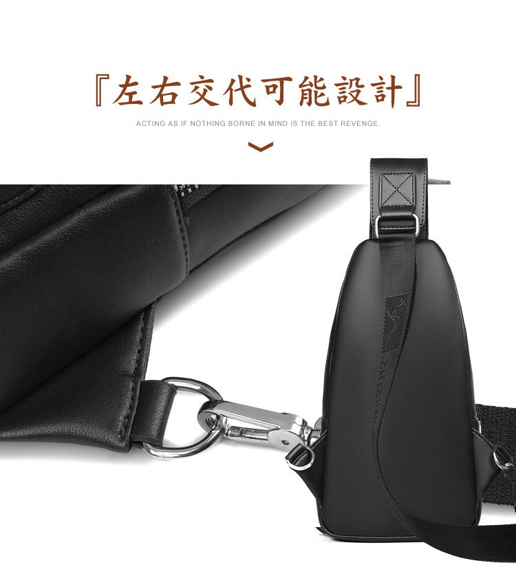 ボディバッグ メンズ 本革 2way 縦型 斜め掛け ショルダーバッグ