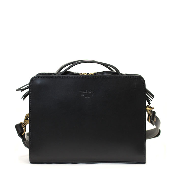 TIDEWAY（タイドウェイ） 送料無料 名入れ可 ヌメ シカクボストン