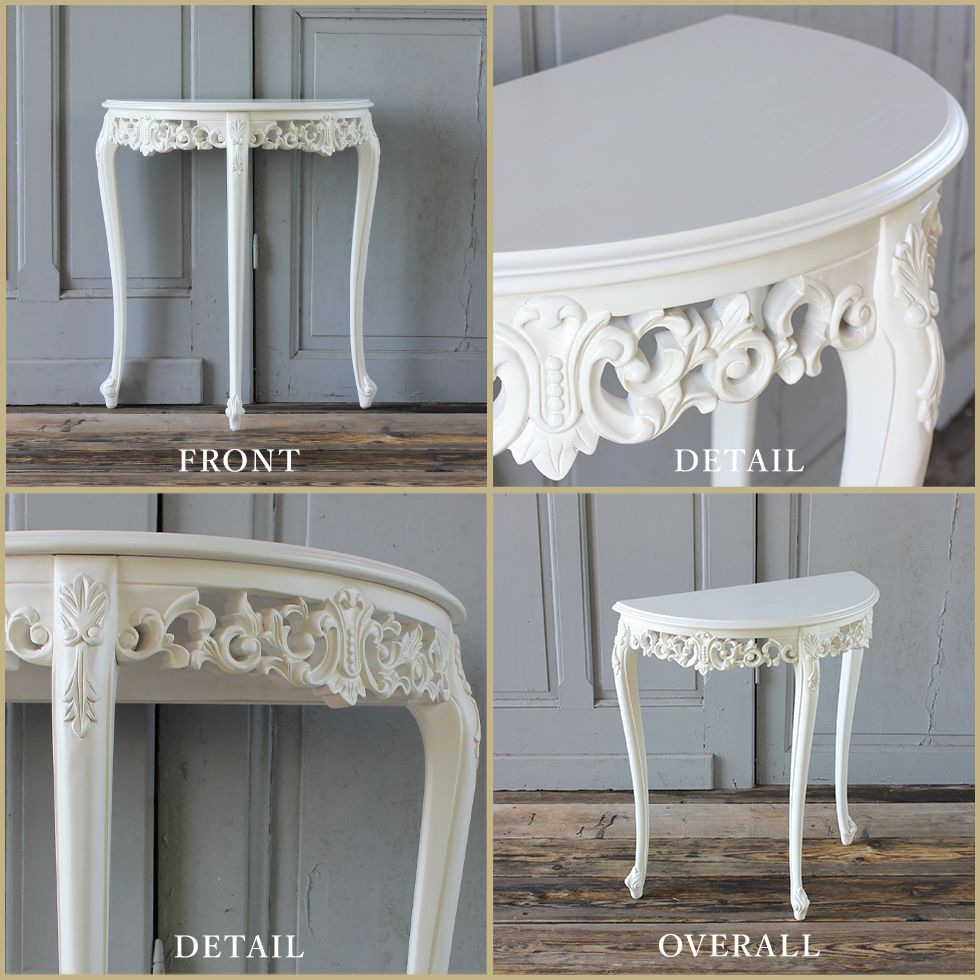 コンソールテーブル アンティーク ロココ調 姫系 エレガント フレンチ