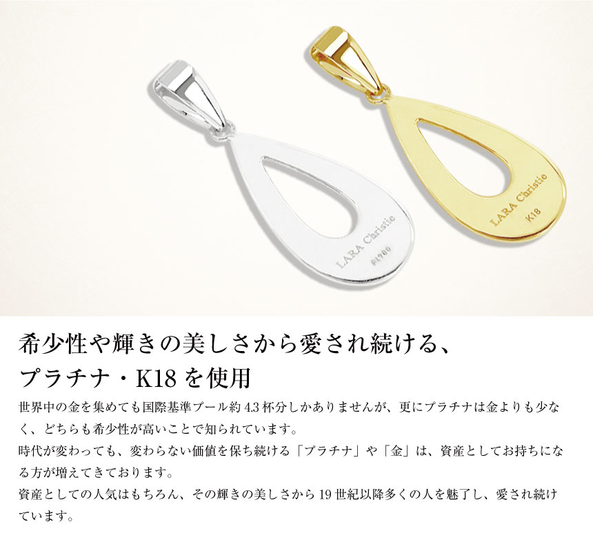 LARA Christie（ララクリスティー） ネックレストップ ペンダント