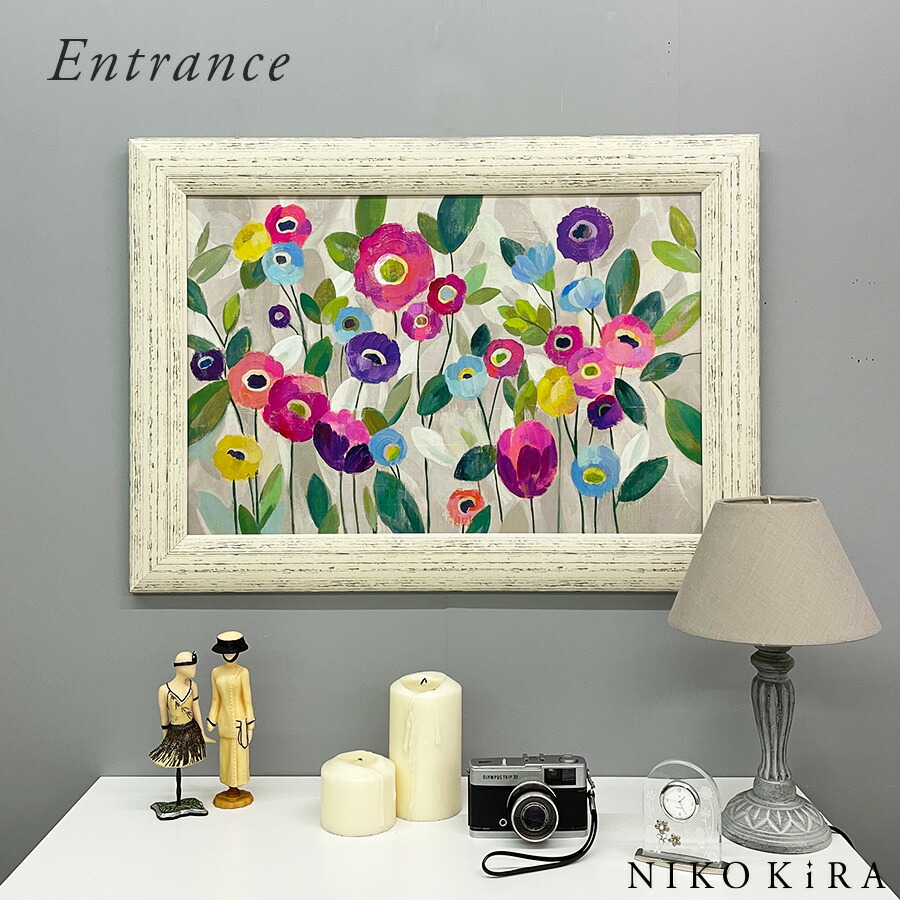 シルビア ヴァシレヴァ フェアリー テイル フラワーズ 絵画 インテリア