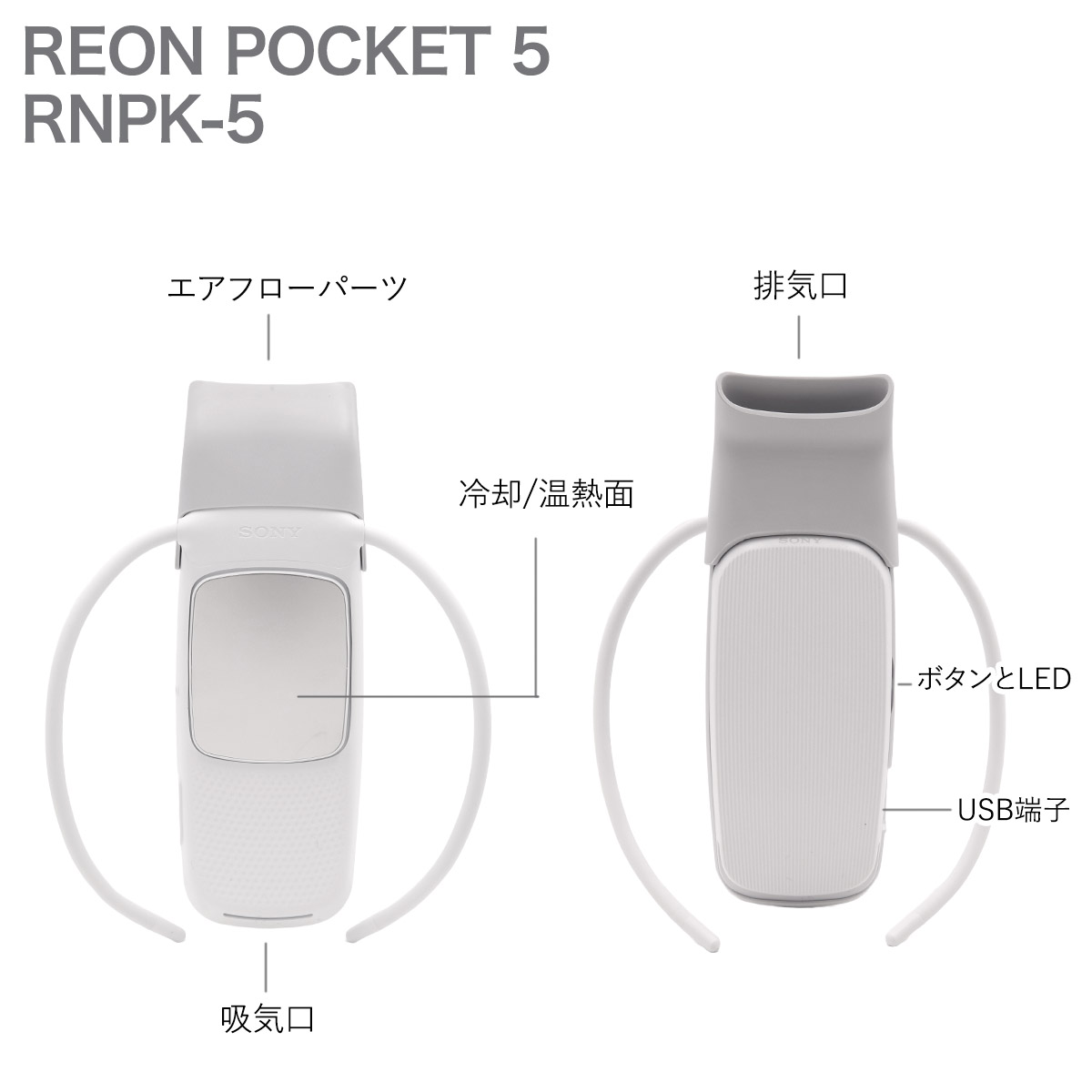 ブラックフライデー レオンポケット 5 ソニー SONY ウェアラブルサーモ