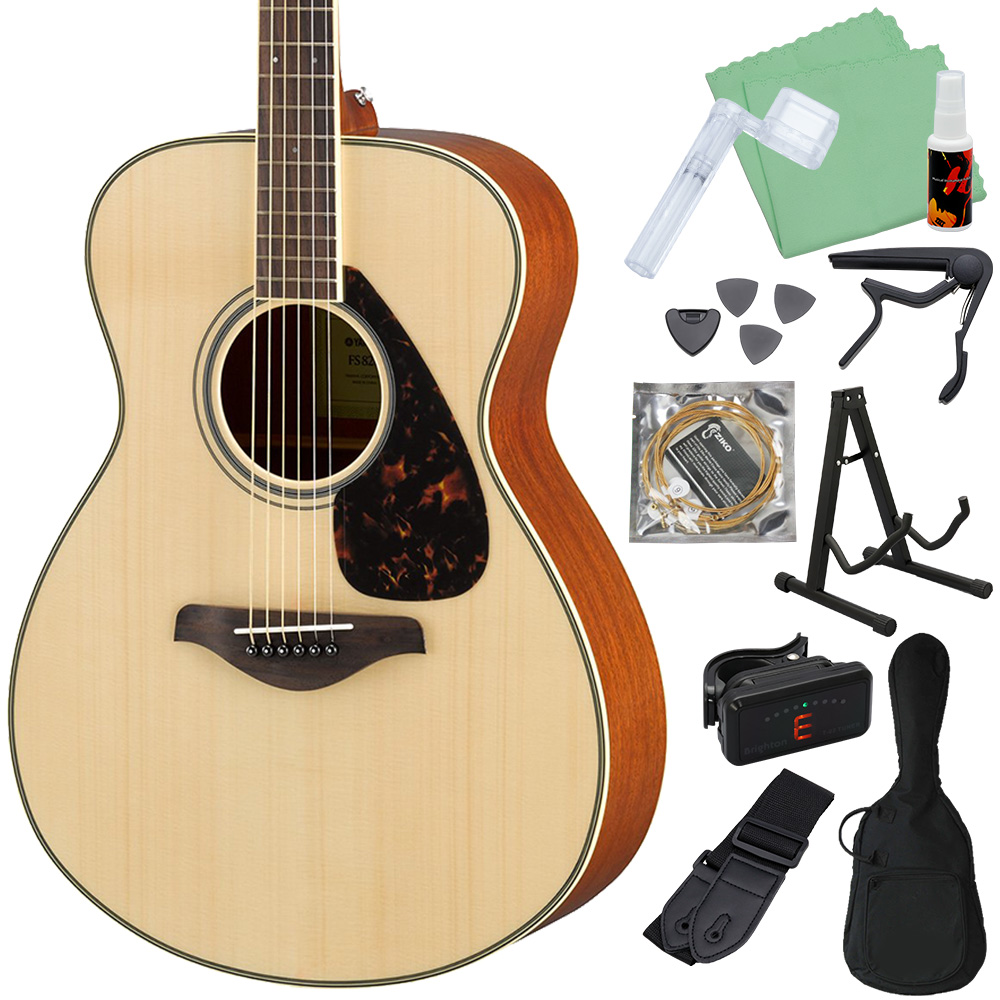 YAMAHA（ヤマハ） FS820/FG820 アコースティックギター初心者12点