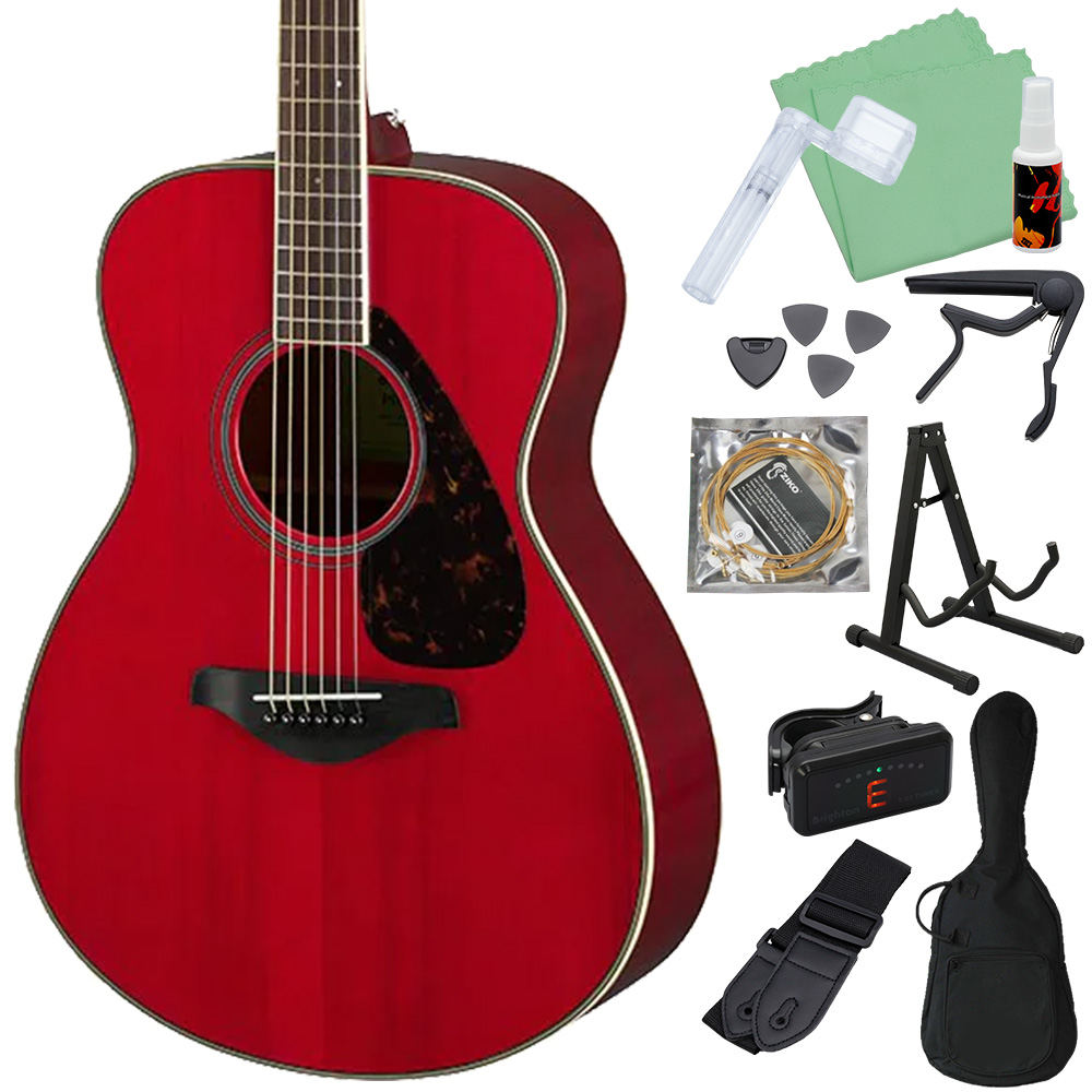 YAMAHA（ヤマハ） FS820/FG820 アコースティックギター初心者12点