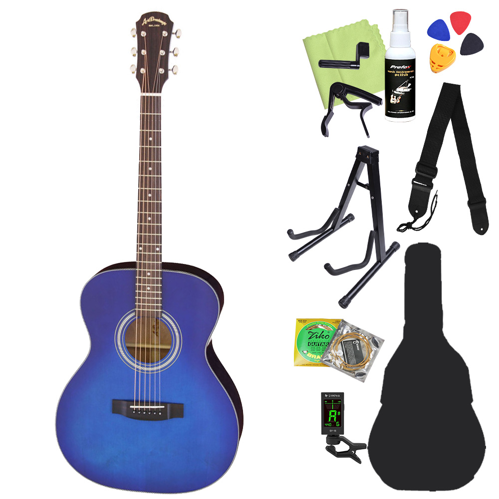 ARIA（アリア） AF-201 アコースティックギター初心者12点セット