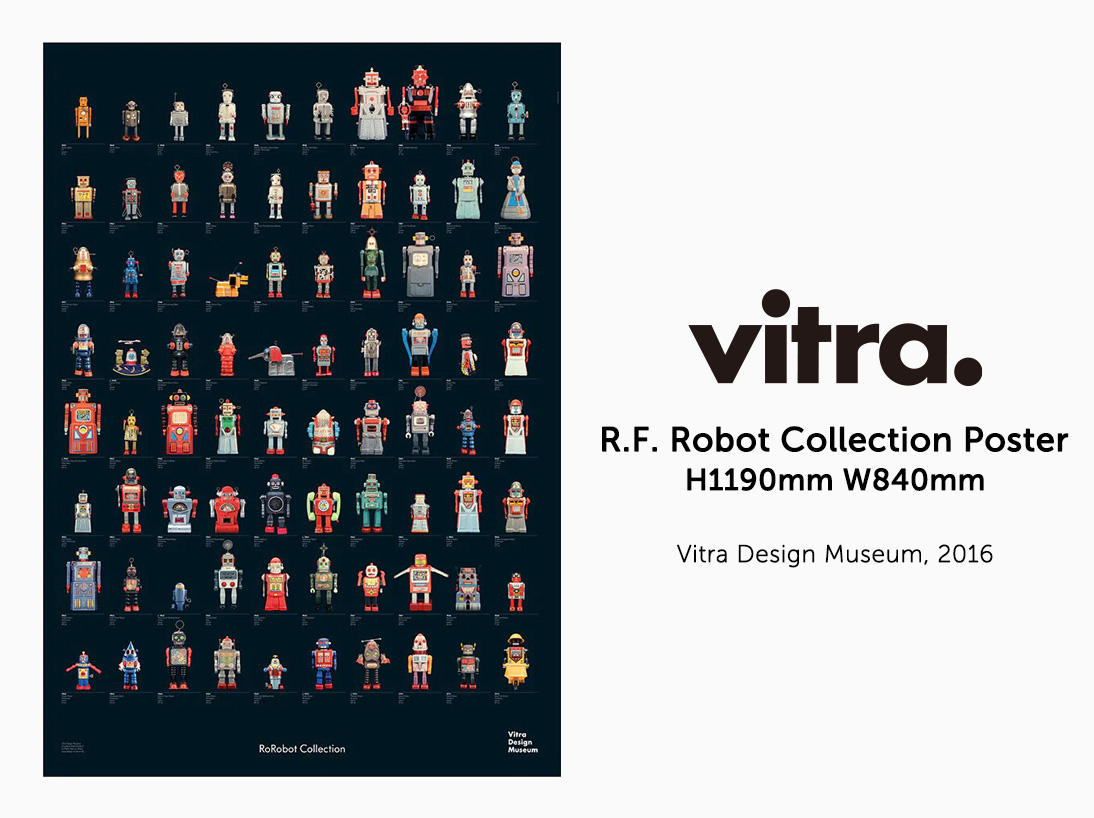 vitra Design Museum ロボットコレクションポスター Robot Collection