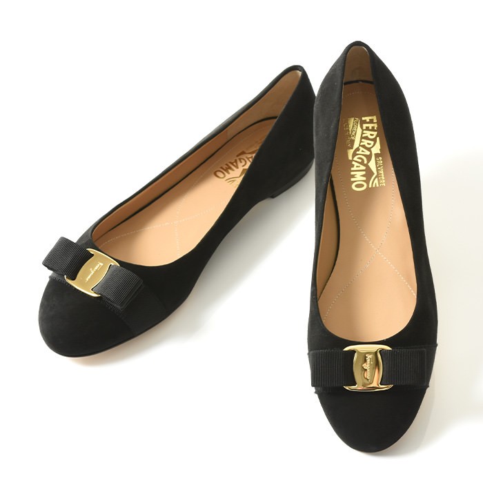 FERRAGAMO（フェラガモ） フラット パンプス VARINA Salvatore