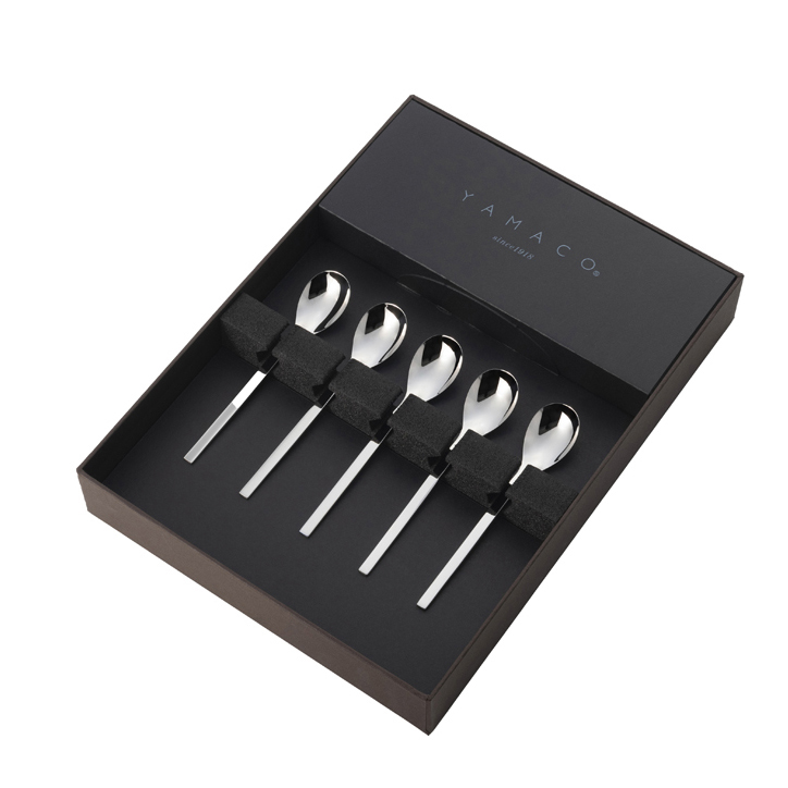 カトラリーセット コーヒースプーン 5本組 ギフト箱入 YAMACO ナポリ
