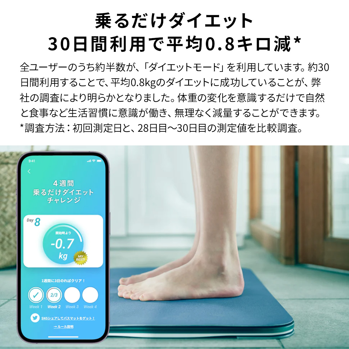 ミニオンコラボ】体組成計モデル用 取替用 スマートバスマット ソフト