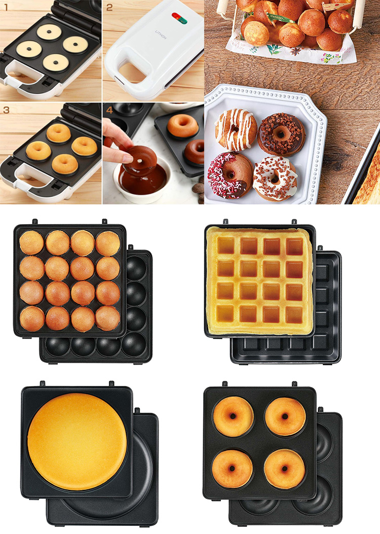 予約）LITHON 7DAYSサンドメーカー new days （プレート7種付属 ホット