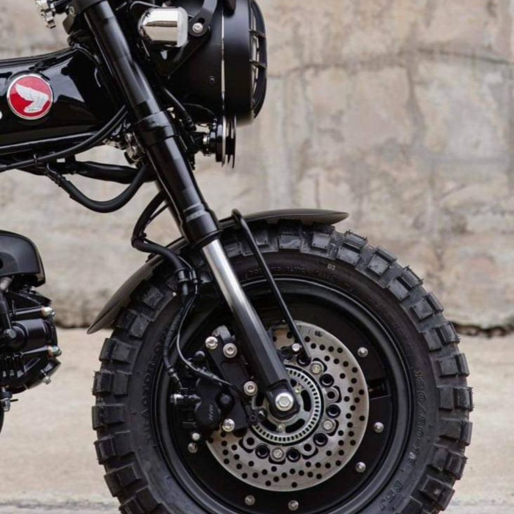 ホンダ ダックス125 ステンレス製フェンダーキット DX059 Front and