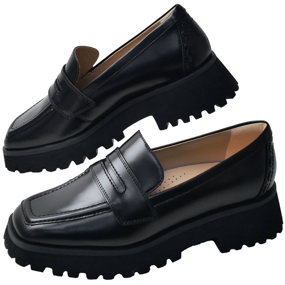 Clarks（クラークス） 爆買 厚底 ローファー レディース