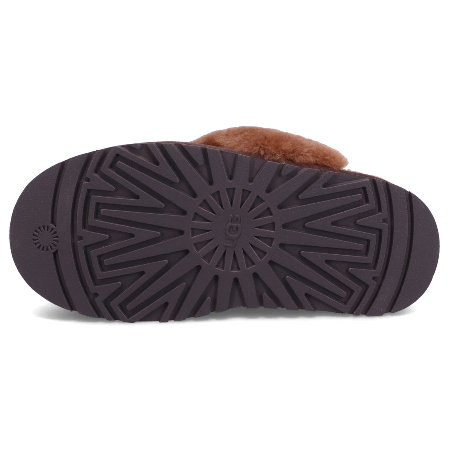 UGG（アグ） サンダル ファー ファンケット レディース 厚底 FUNKETTE