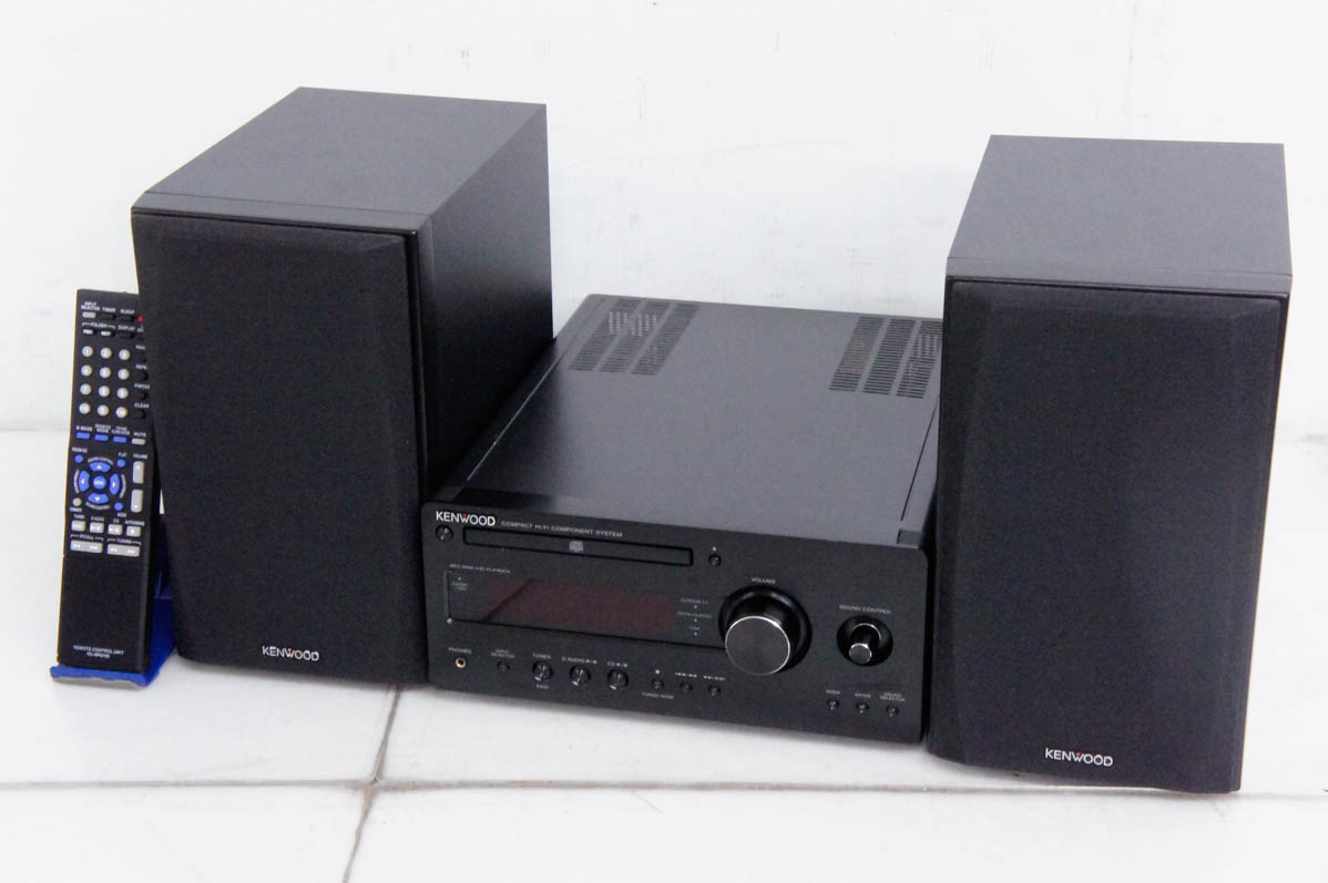 中古 KENWOODケンウッド コンパクトハイファイコンポーネントシステム