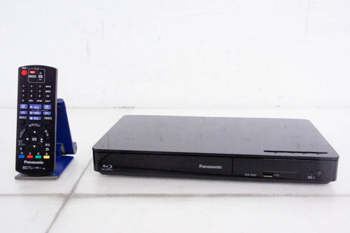中古 Panasonicパナソニック ブルーレイディスクプレーヤー DMP-BD81