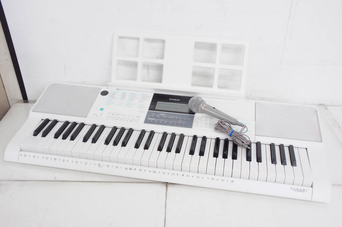 中古 CASIOカシオ 光ナビゲーションキーボード LK-516 電子キーボード