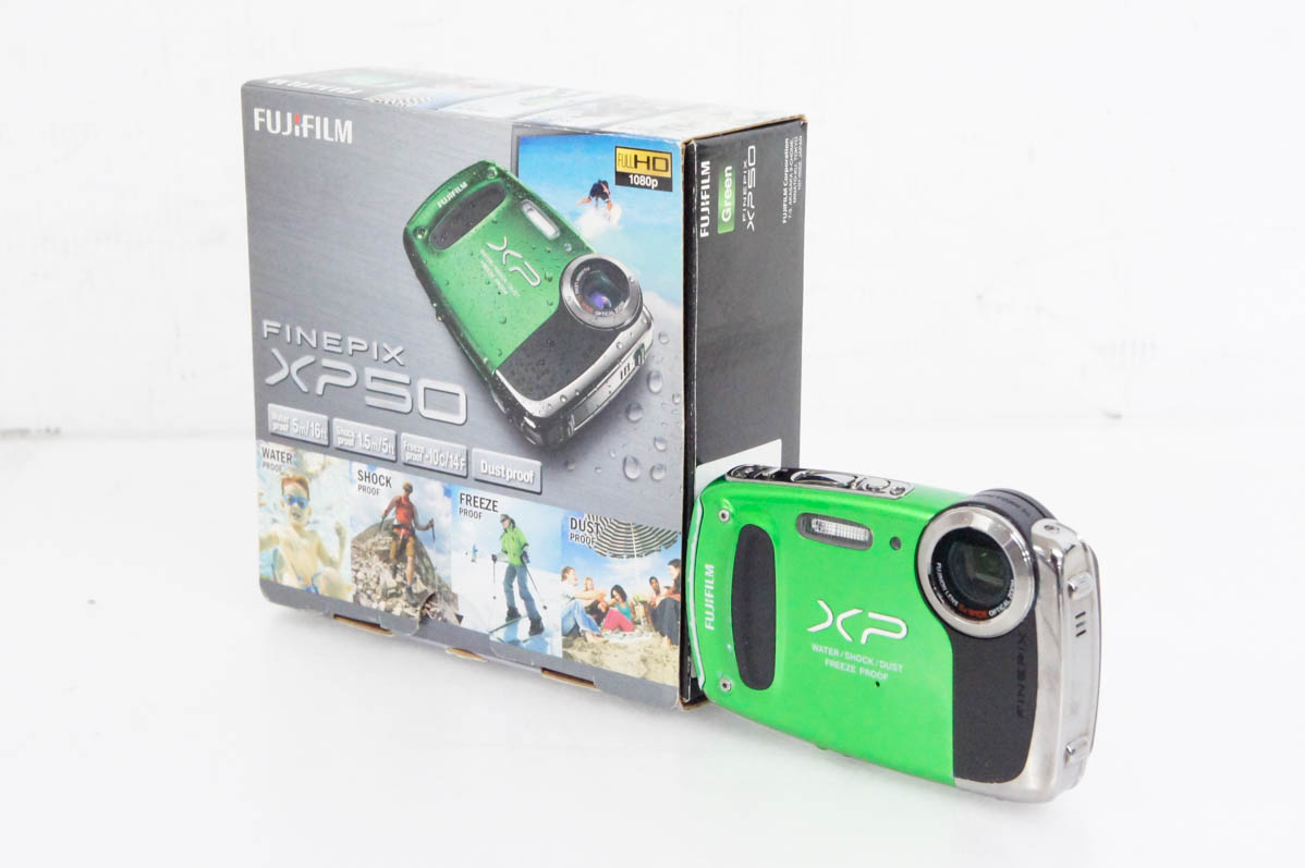 中古 FUJIFILM富士フイルム FinePix XP50 コンパクトデジカメ 1440万