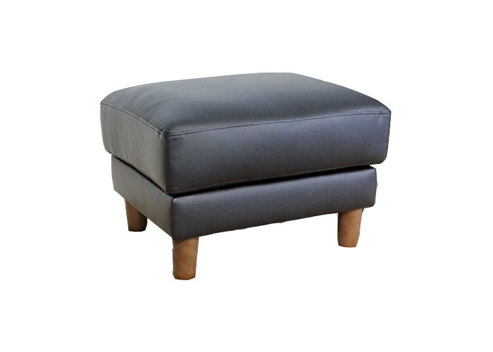 コンパクトサイズ本革スツール レザー 革 オットマン おしゃれ 本革