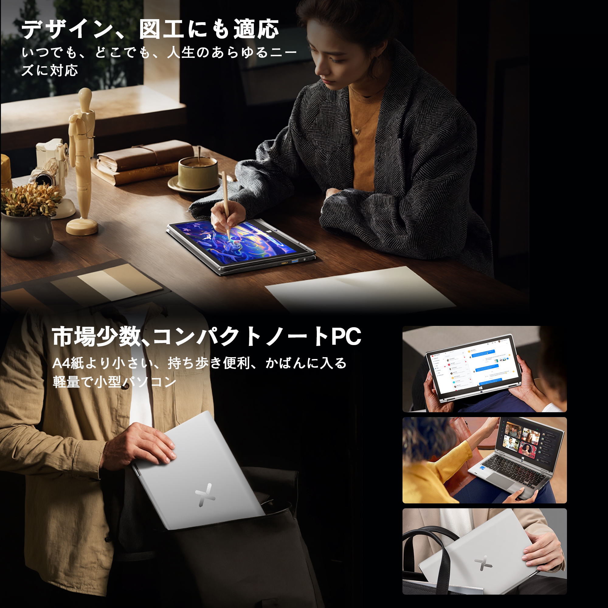 VETESA 新品ノートパソコン 8GB SSD512GB Windows11 Webカメラ 11.6