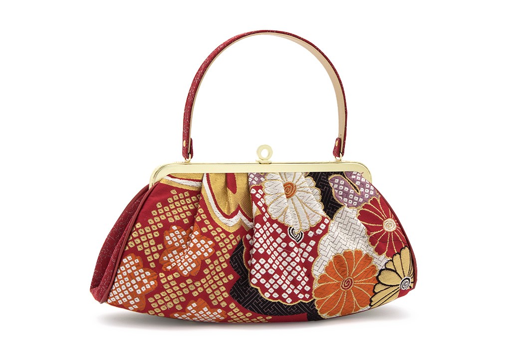 SOUBIEN（創美苑） 草履バッグセット 成人式 草履 バッグ 赤系 レッド