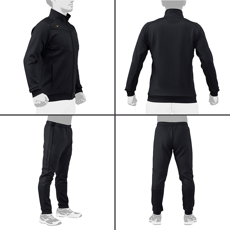 MIZUNO（ミズノ） 野球 ミズノプロ ストレッチ スウェット 上下セット