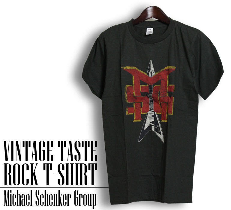 ヴィンテージロックtシャツ バンドtシャツ パンク MICHAEL SCHENKER