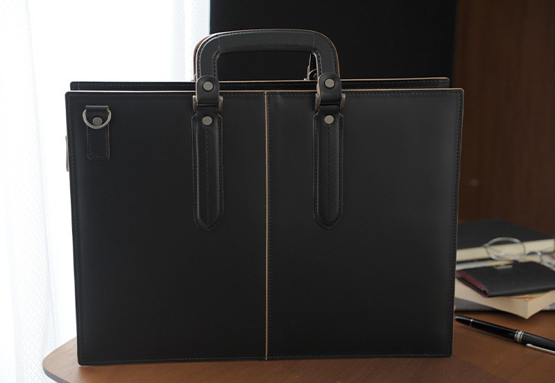 Luggage AOKI 1894 青木鞄 ビジネスバッグ 本革 メンズ A4 2way 枯淡