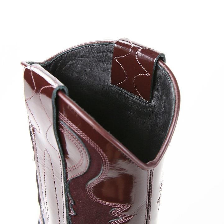 DIESEL（ディーゼル） レザーウエスタンブーツ 靴 レディース 牛革 本