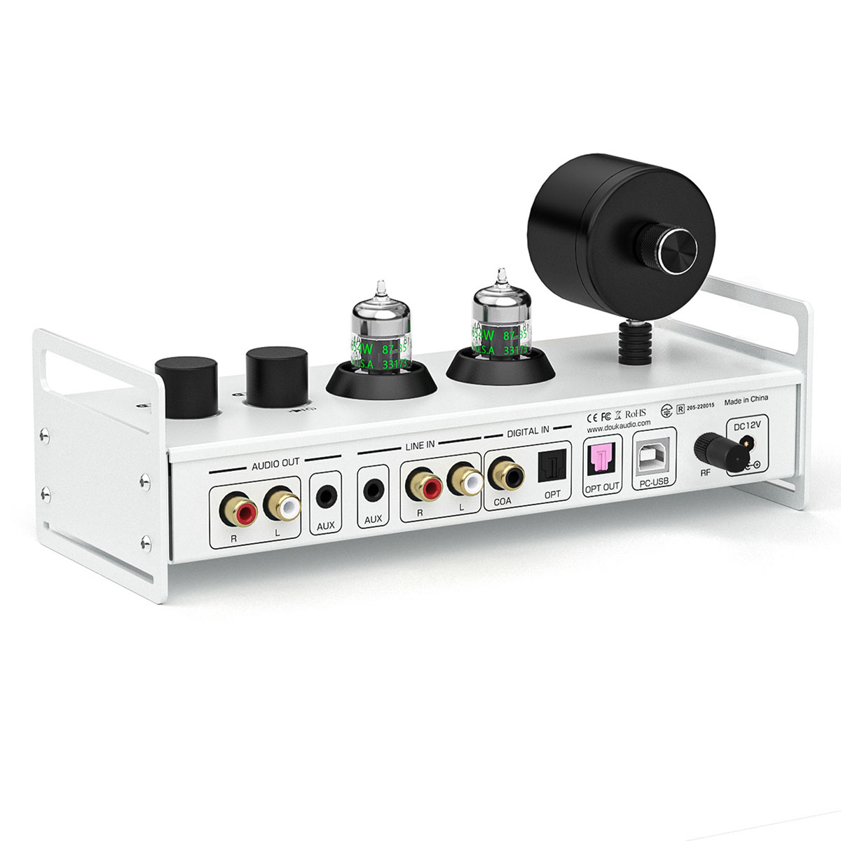 Douk Audio P1 PLUS 2CH Bluetooth JAN565 真空管プリアンプ Hi-Fi