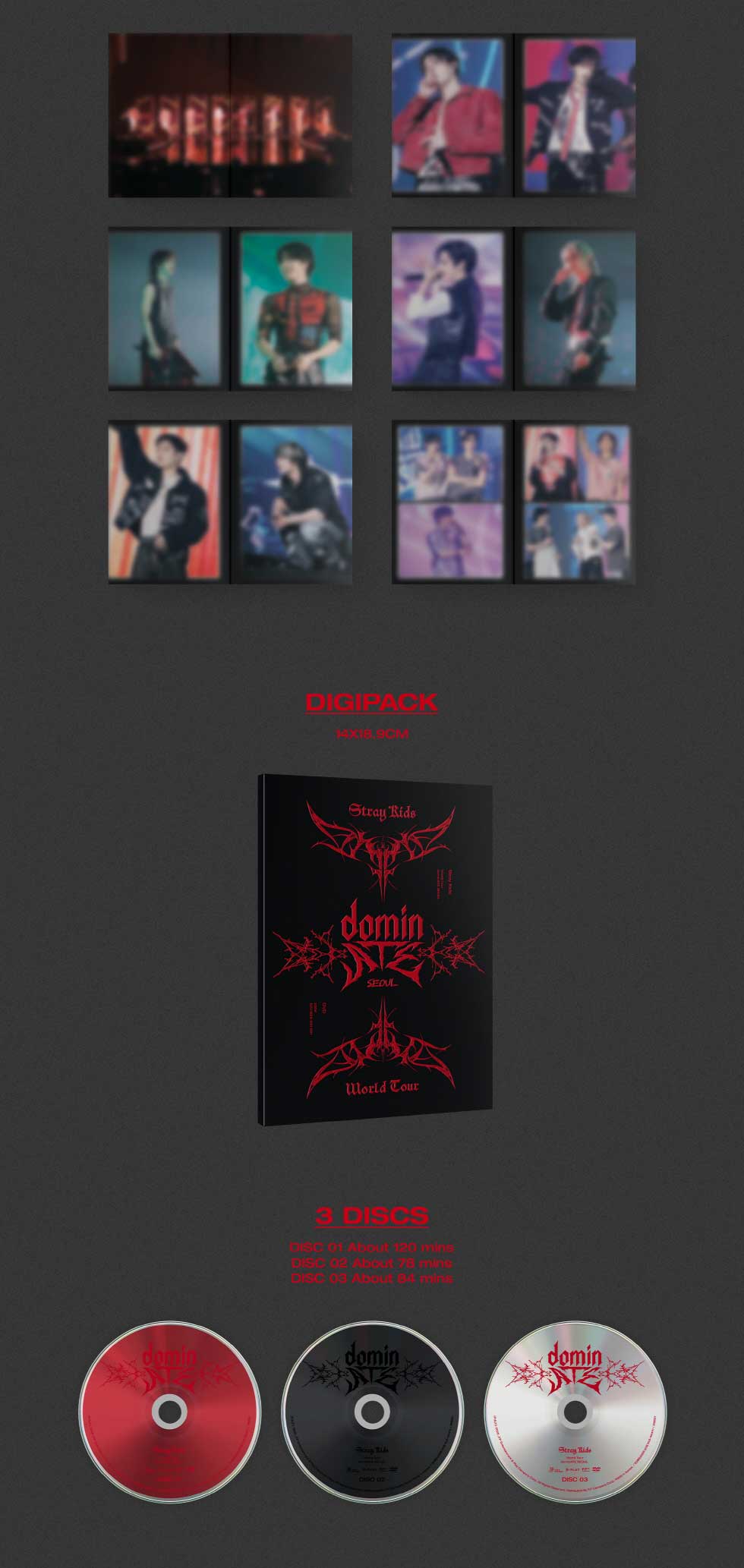 25/12/16 韓国発売】 stray kids ストレイキッズ World Tour domin ATE