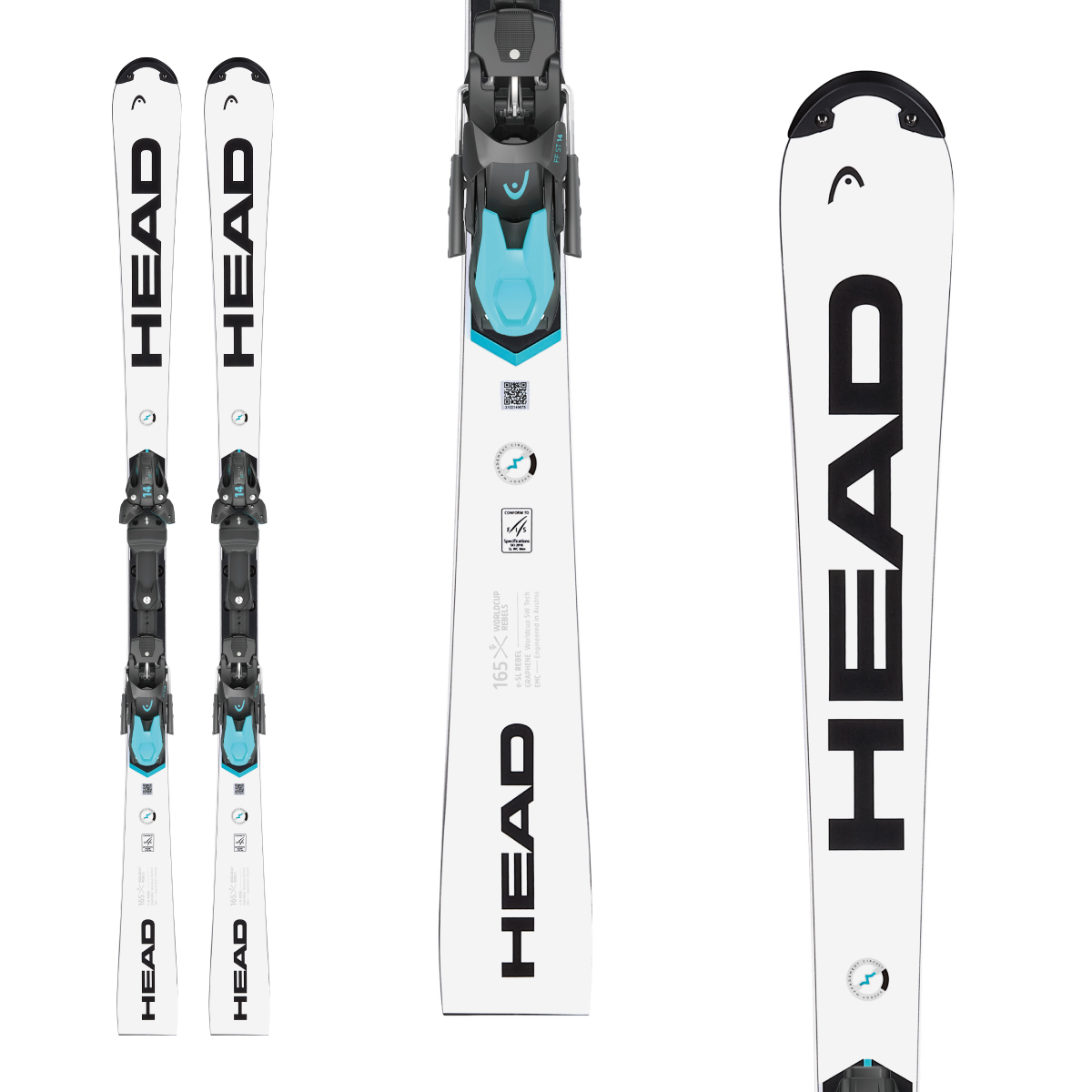 HEAD（ヘッド） スキー板 2024 WC RebelS e-SL RD FIS + Race Plate