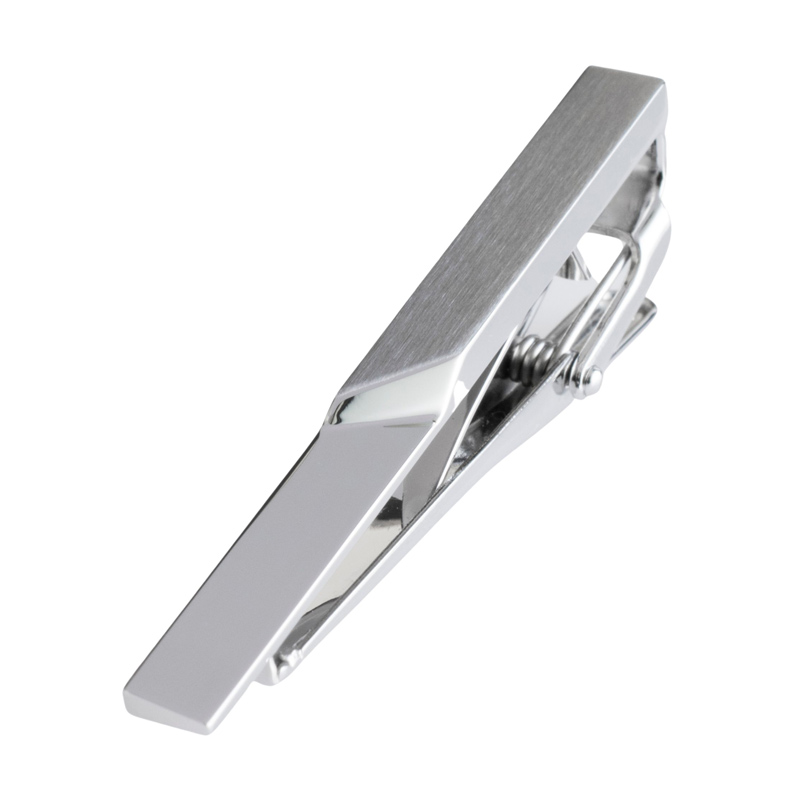 ネクタイピン ジオメトリック 名入れ メンズ 日本製 真鍮 ブランド