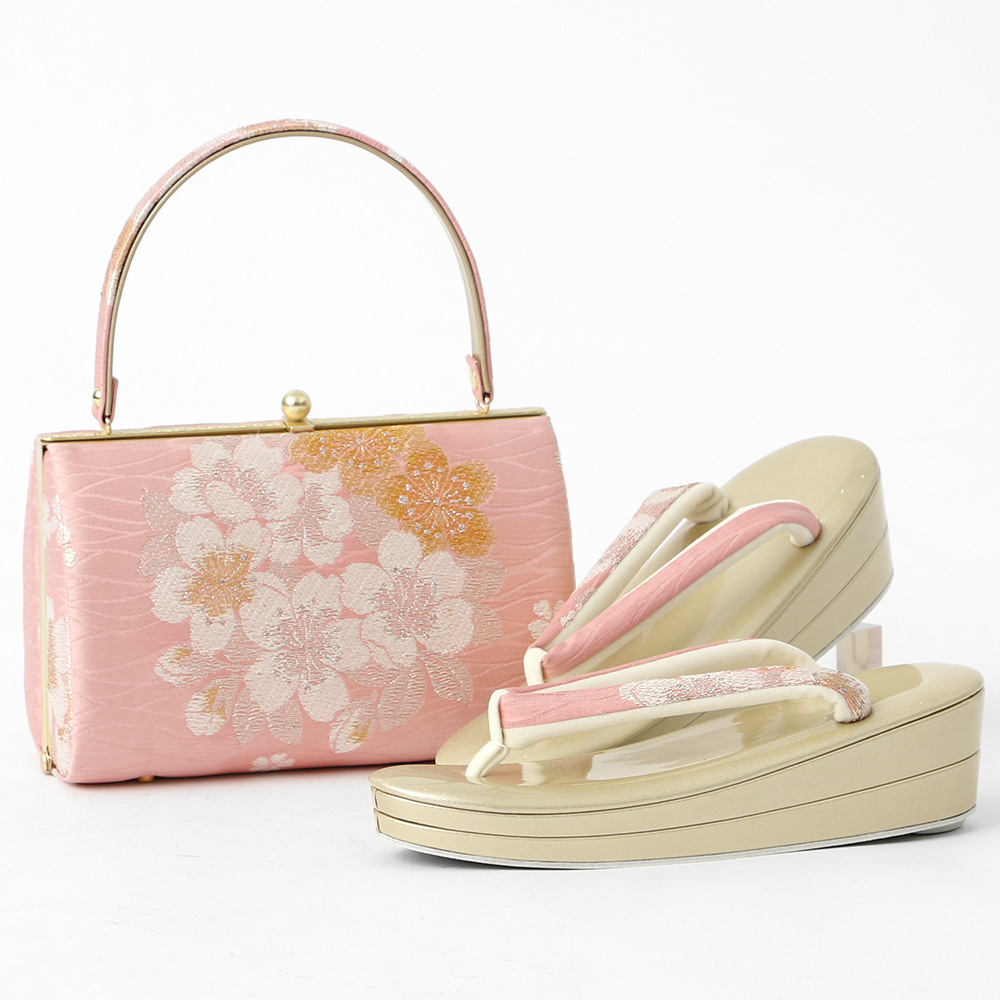 西陣織 草履バッグセット フォーマル 日本製 礼装 帯地 正絹 草履